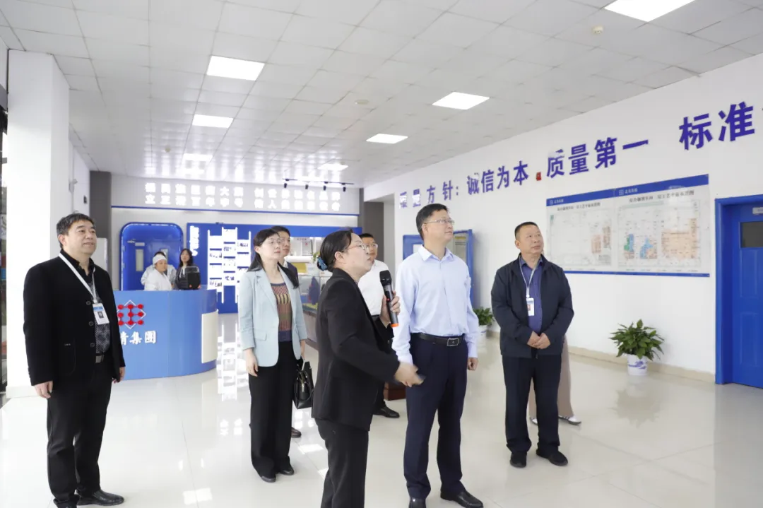 湖南省工商联党组成员、副主席谢商文一行莅临正清调研
